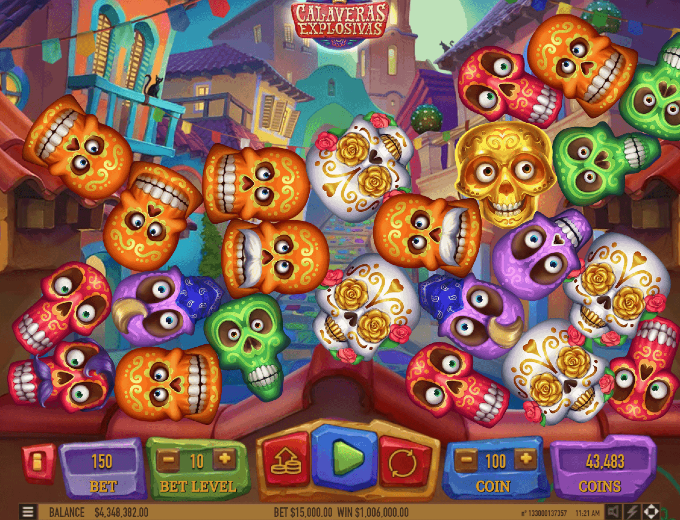Calaveras Explosivas Skulls Find Your Casino 