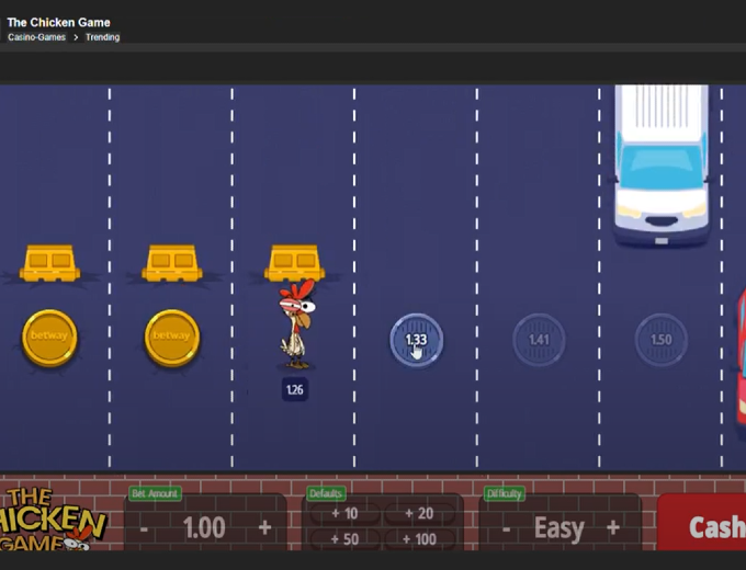 The Chicken Game Walking Lanes Find Your Casino 